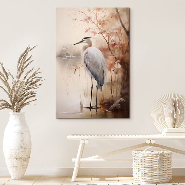 Bird standing in water