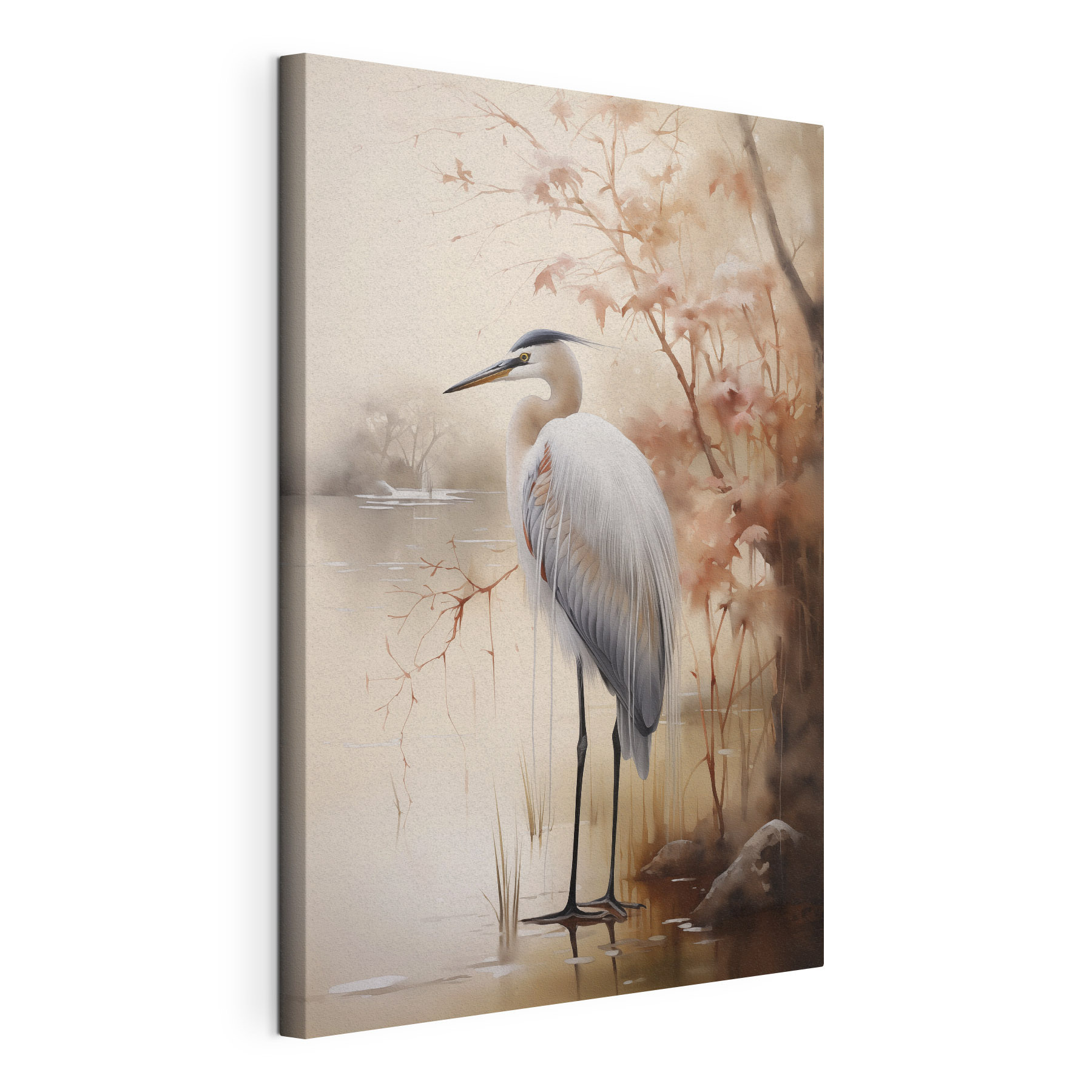Bird standing in water