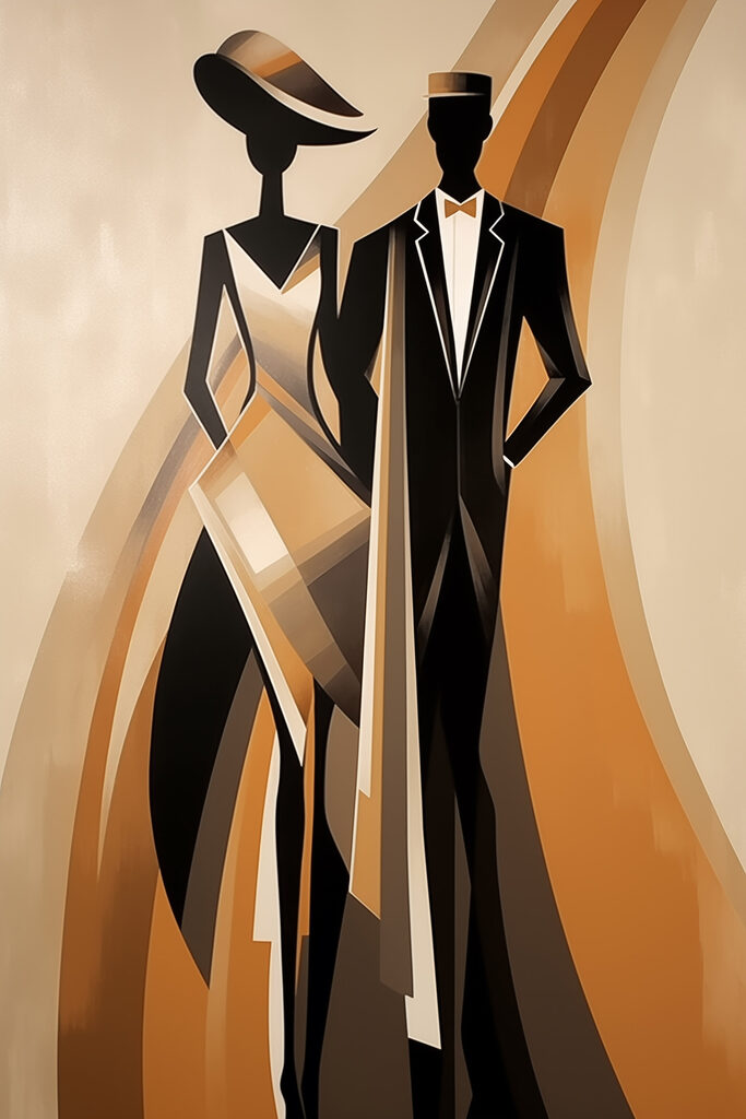 Man and woman in a suit Man and woman in a suit