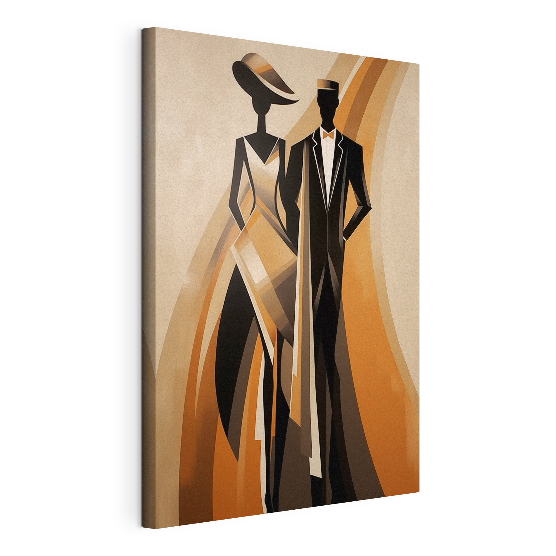 Man and woman in a suit Man and woman in a suit