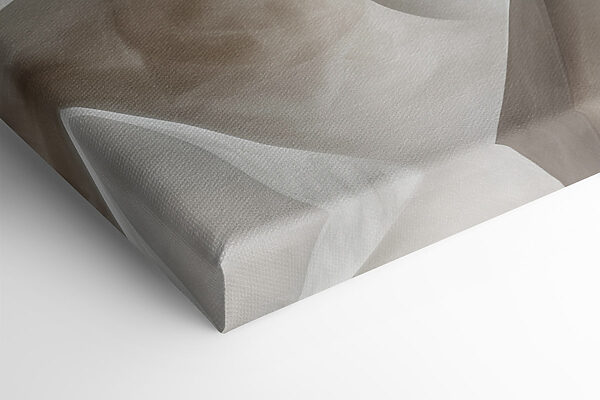 White and brown wavy surface White and brown wavy surface