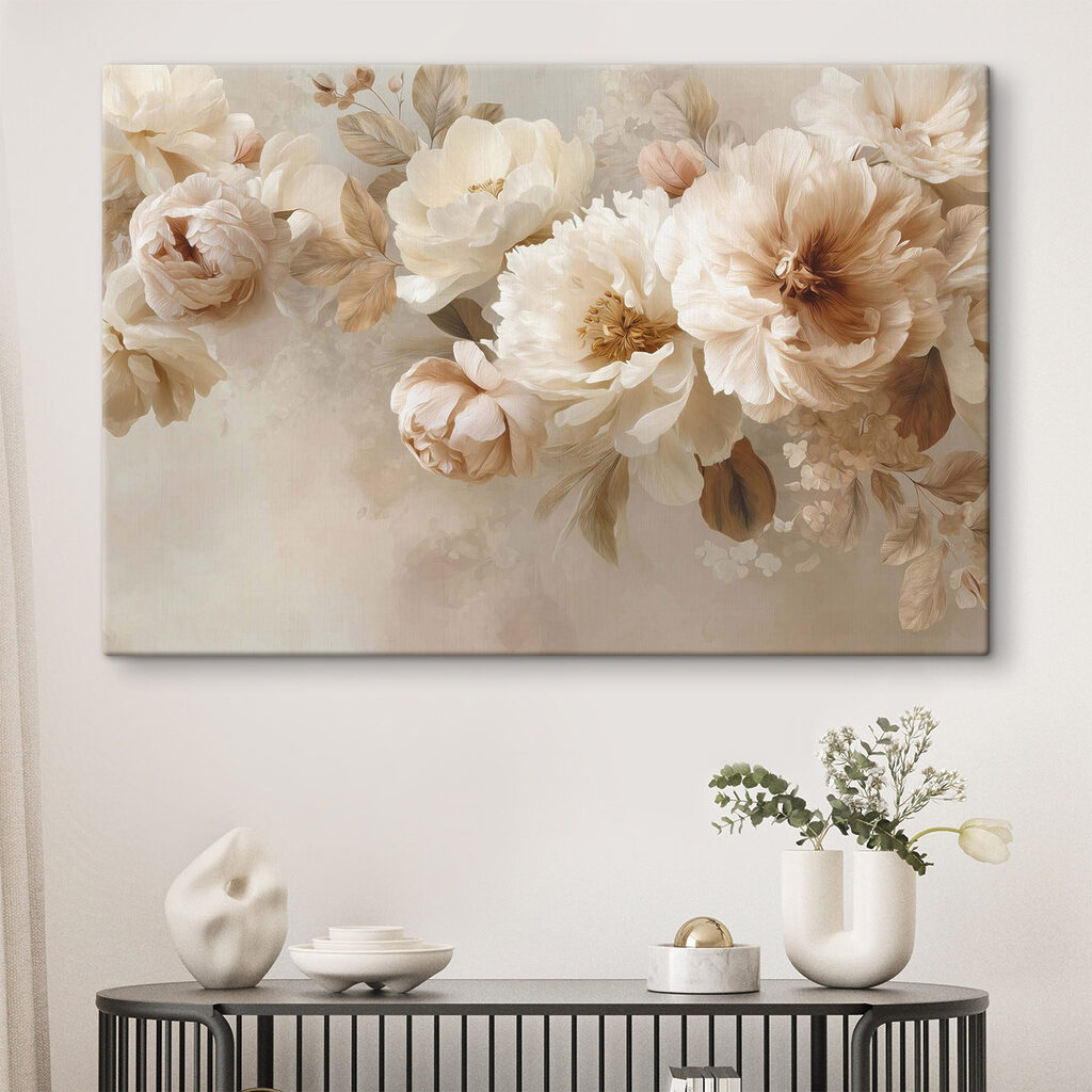 Soft blooms in muted tones Soft blooms in muted tones