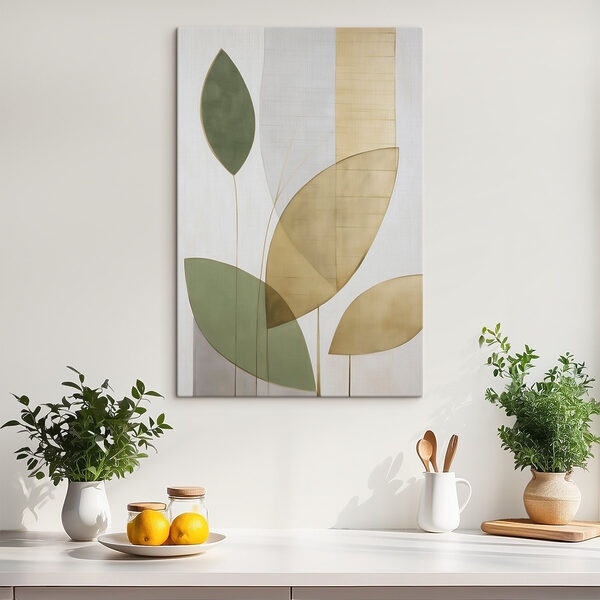 Obraz Abstrakcyjny wzór inspirowany naturą na płótnie (SKU: s47714) Obraz Obraz Abstrakcyjny wzór inspirowany naturą na płótnie (SKU: s47714)