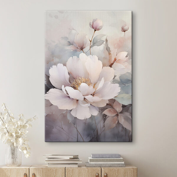 Painting of a flower Painting of a flower