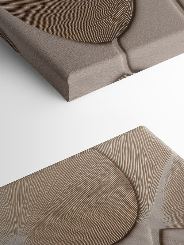 Natural textures in soft tones