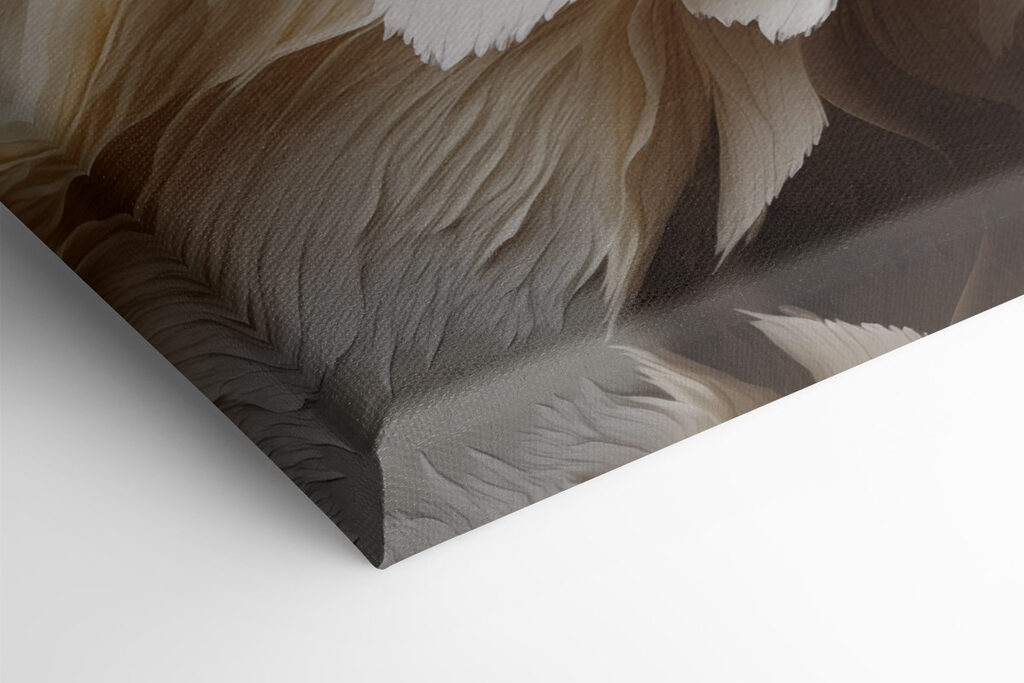 Soft layers create a gentle flow