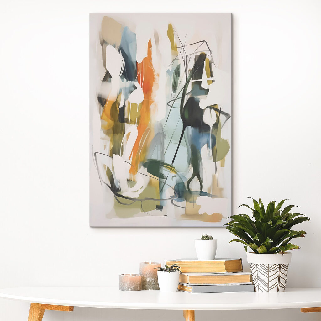 Painting of various colors