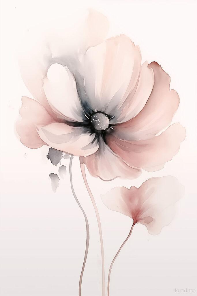 Painting of a flower