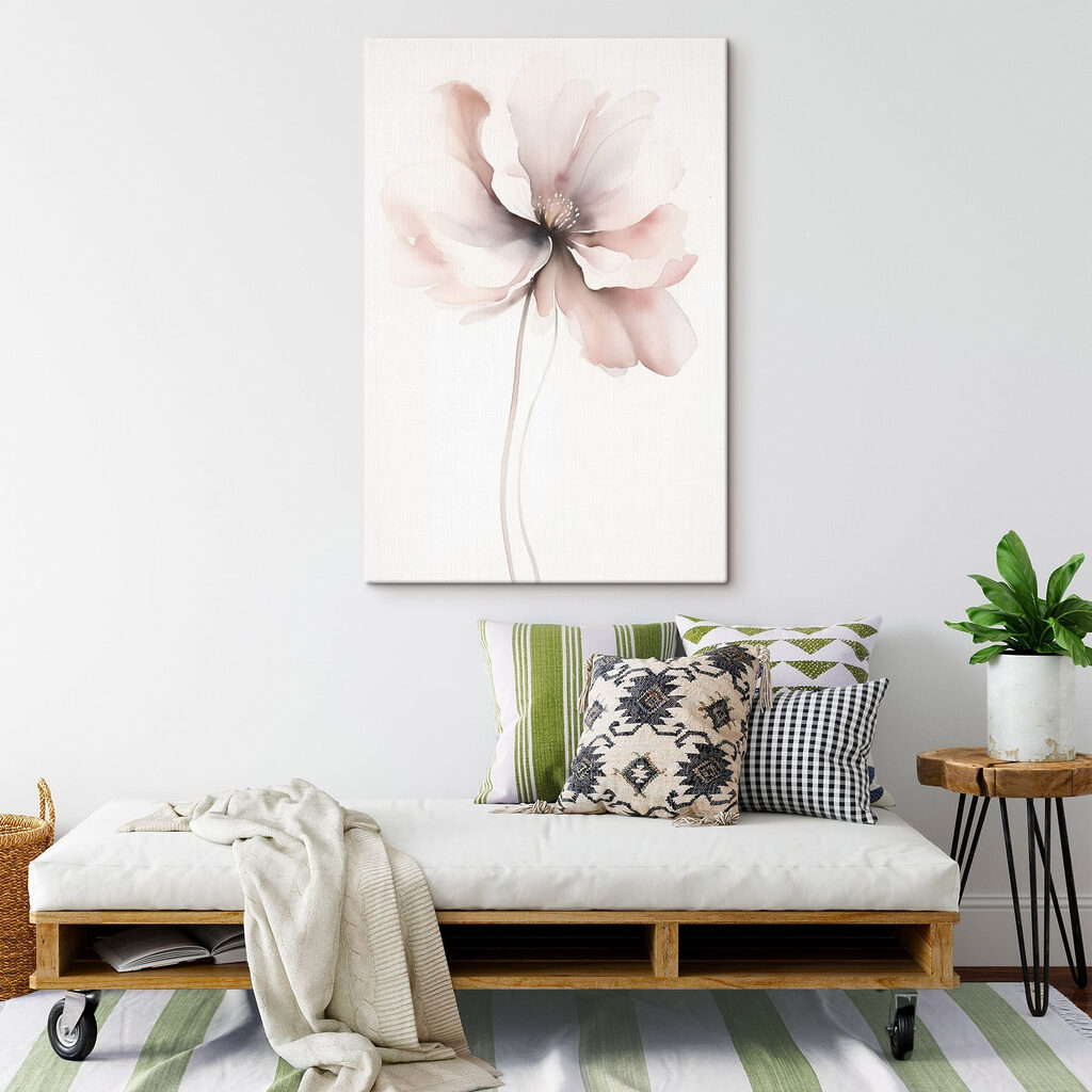 Delicate bloom in soft hues Delicate bloom in soft hues