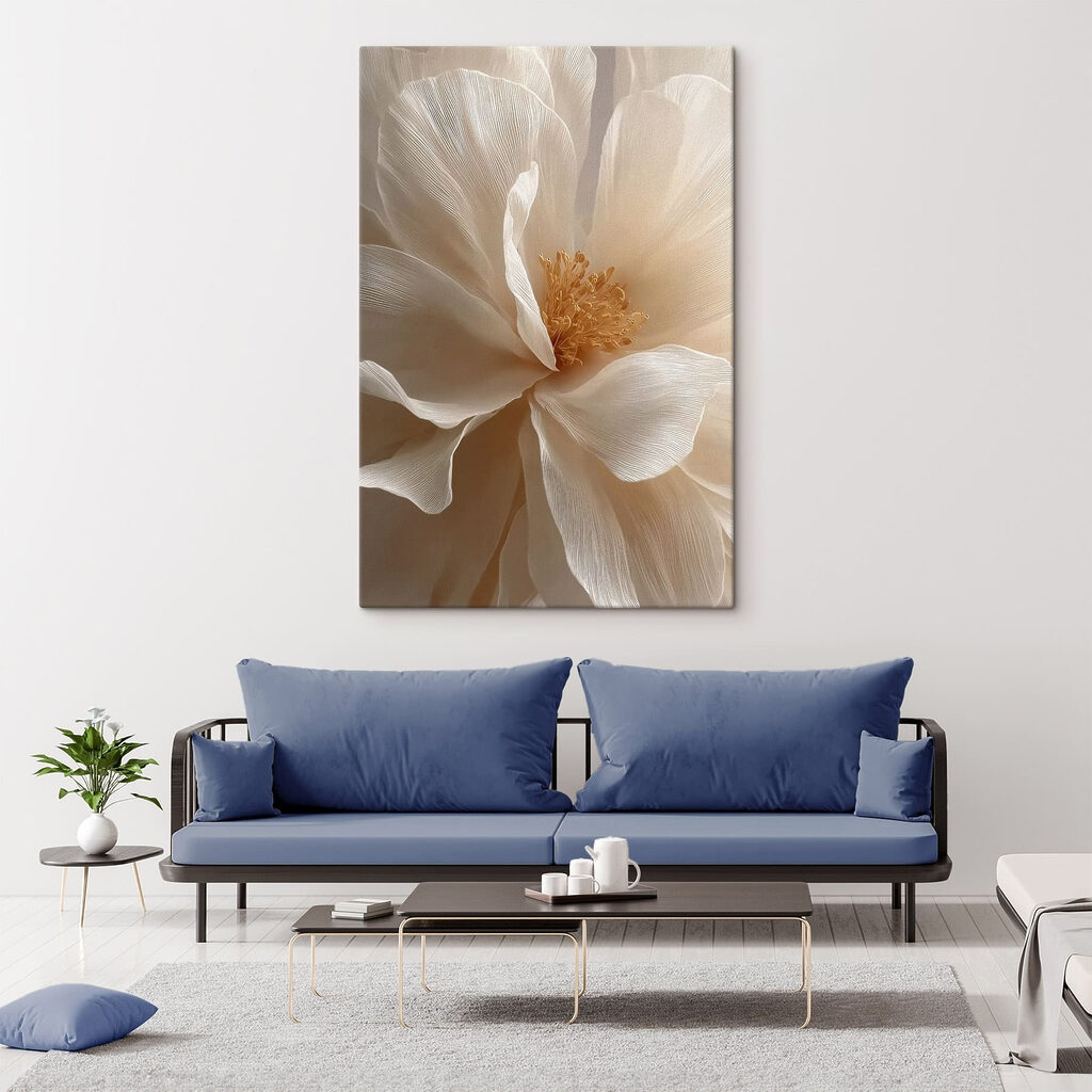 Delicate petals in soft hues