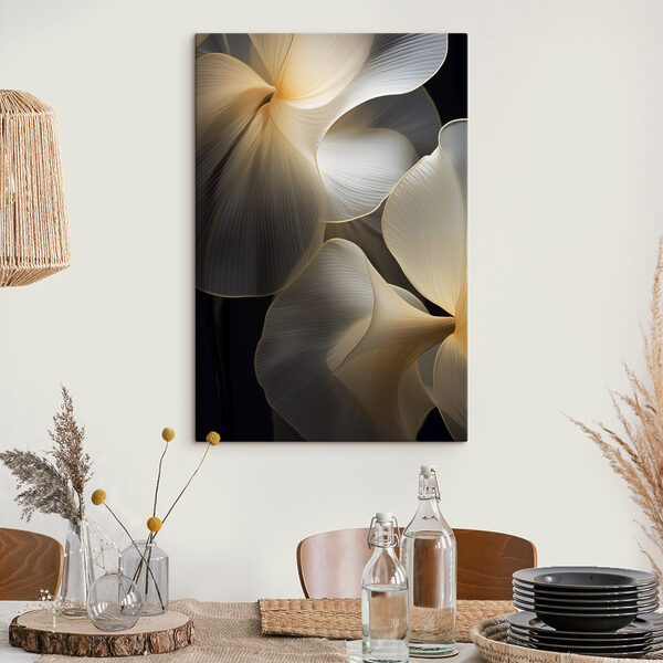 Delicate petals in soft hues