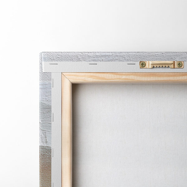 Abstract layers of soft colors