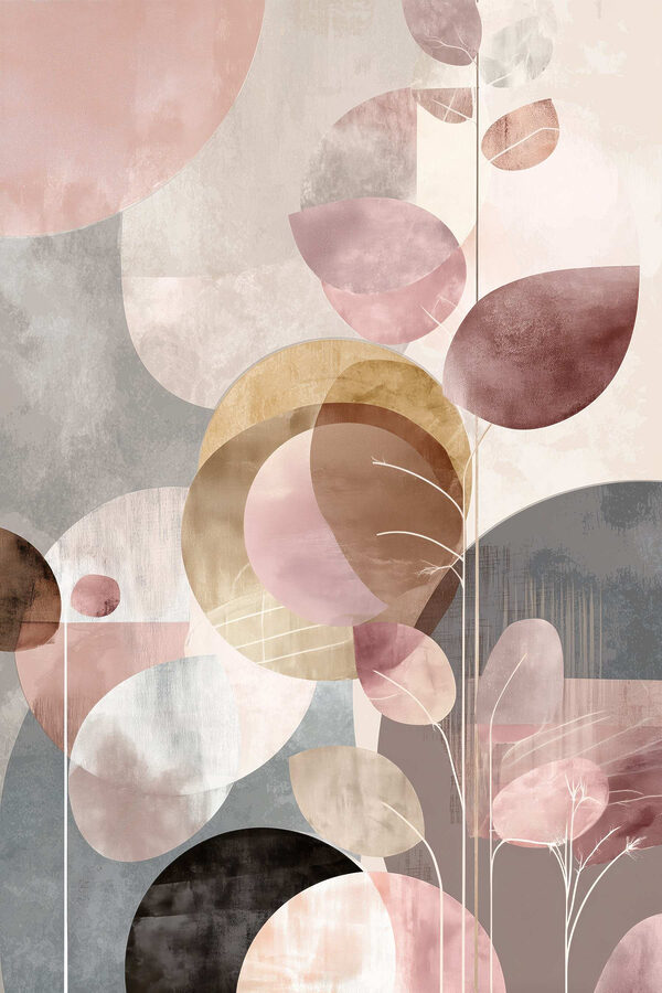 Soft hues in a modern design Soft hues in a modern design