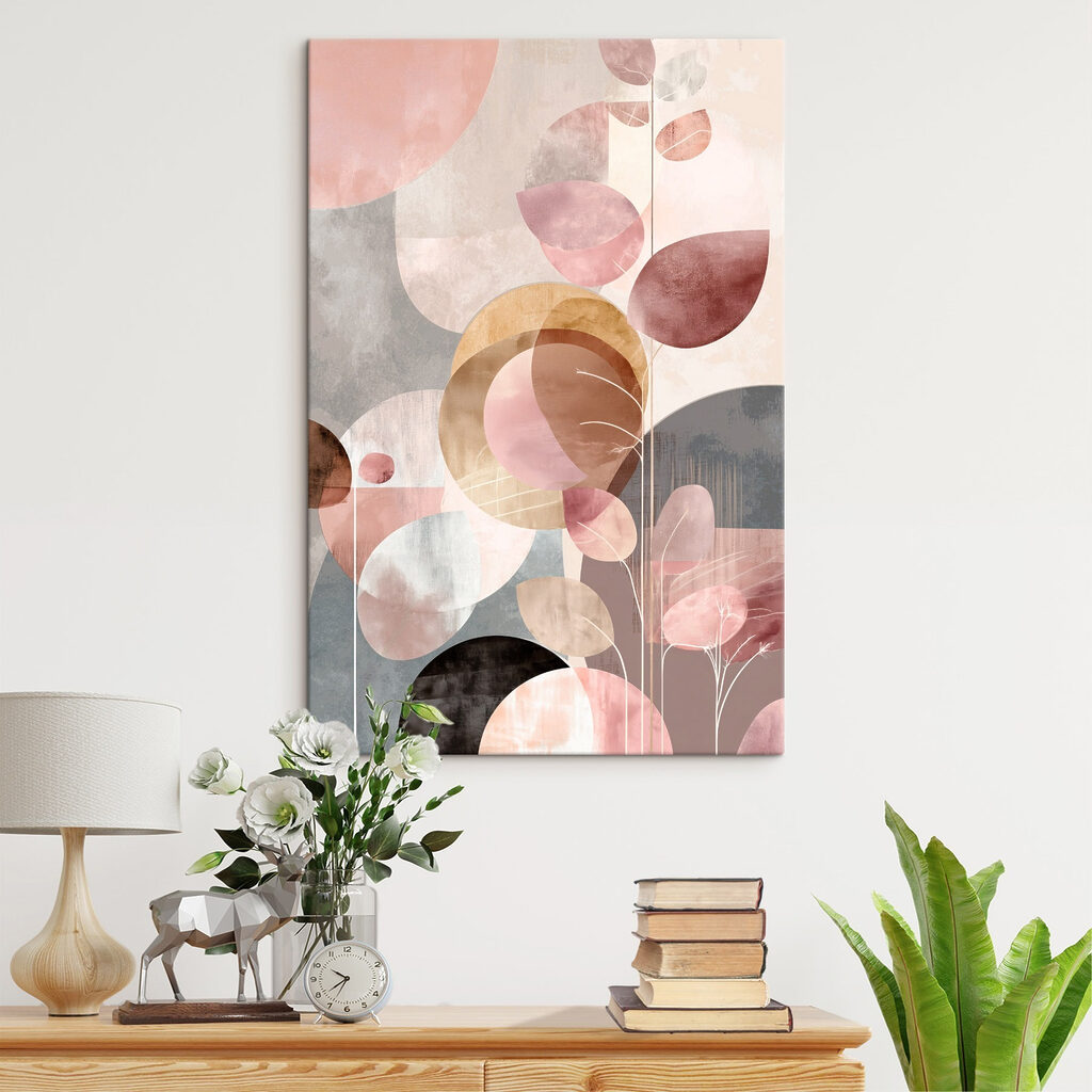 Soft hues in a modern design Soft hues in a modern design