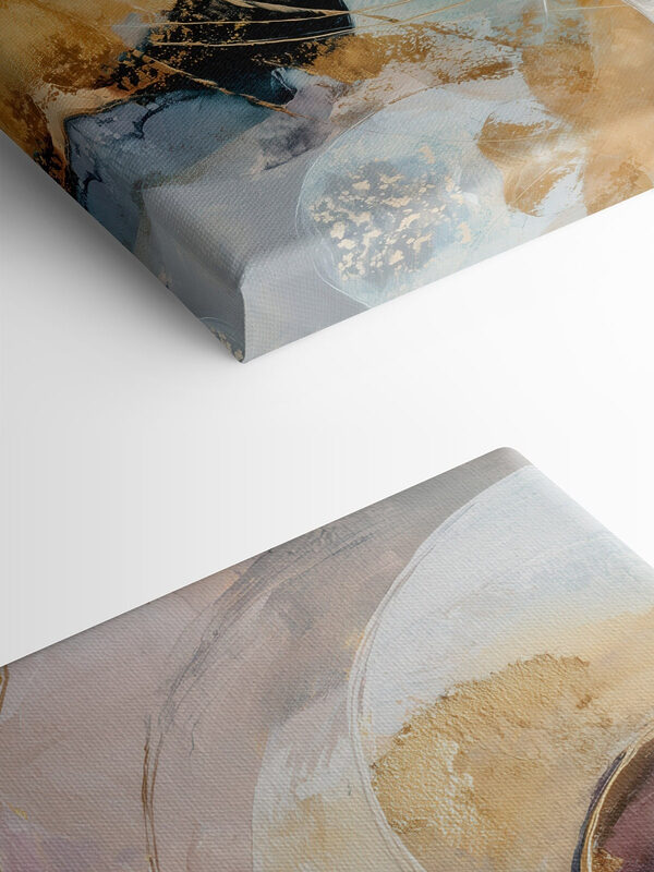 Soothing swirls of soft colors