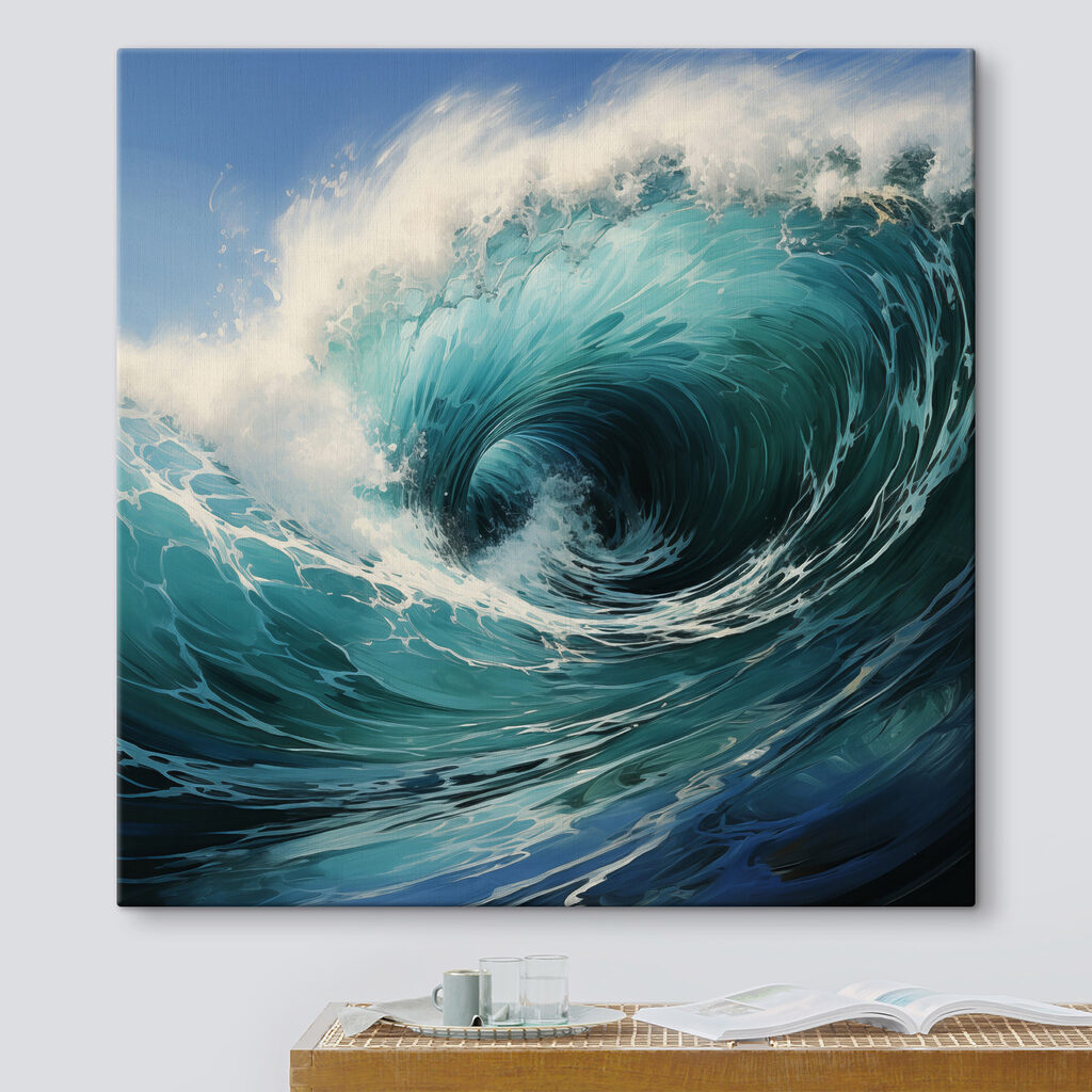 Large wave in the ocean