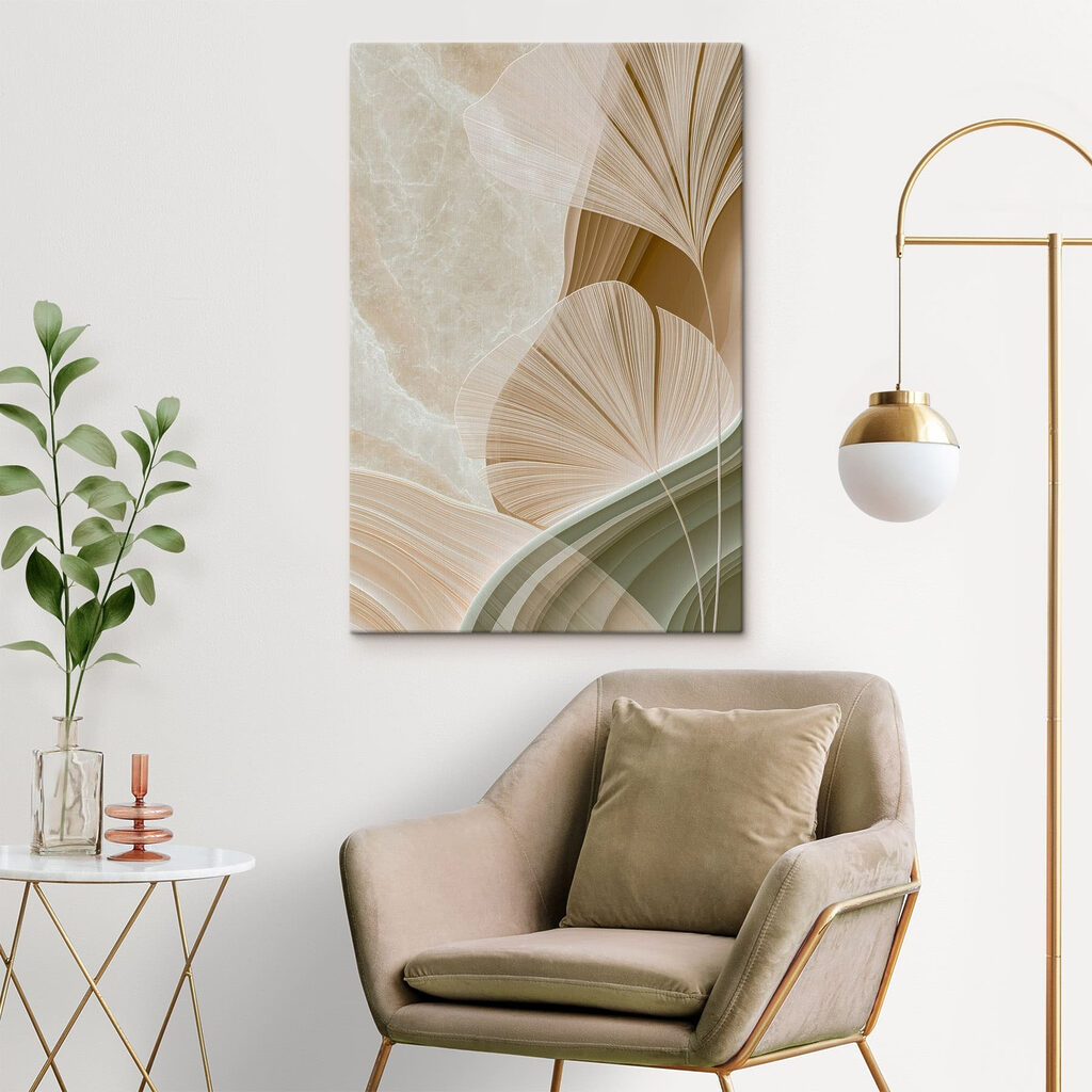 Soft curves and gentle hues blend together Soft curves and gentle hues blend together
