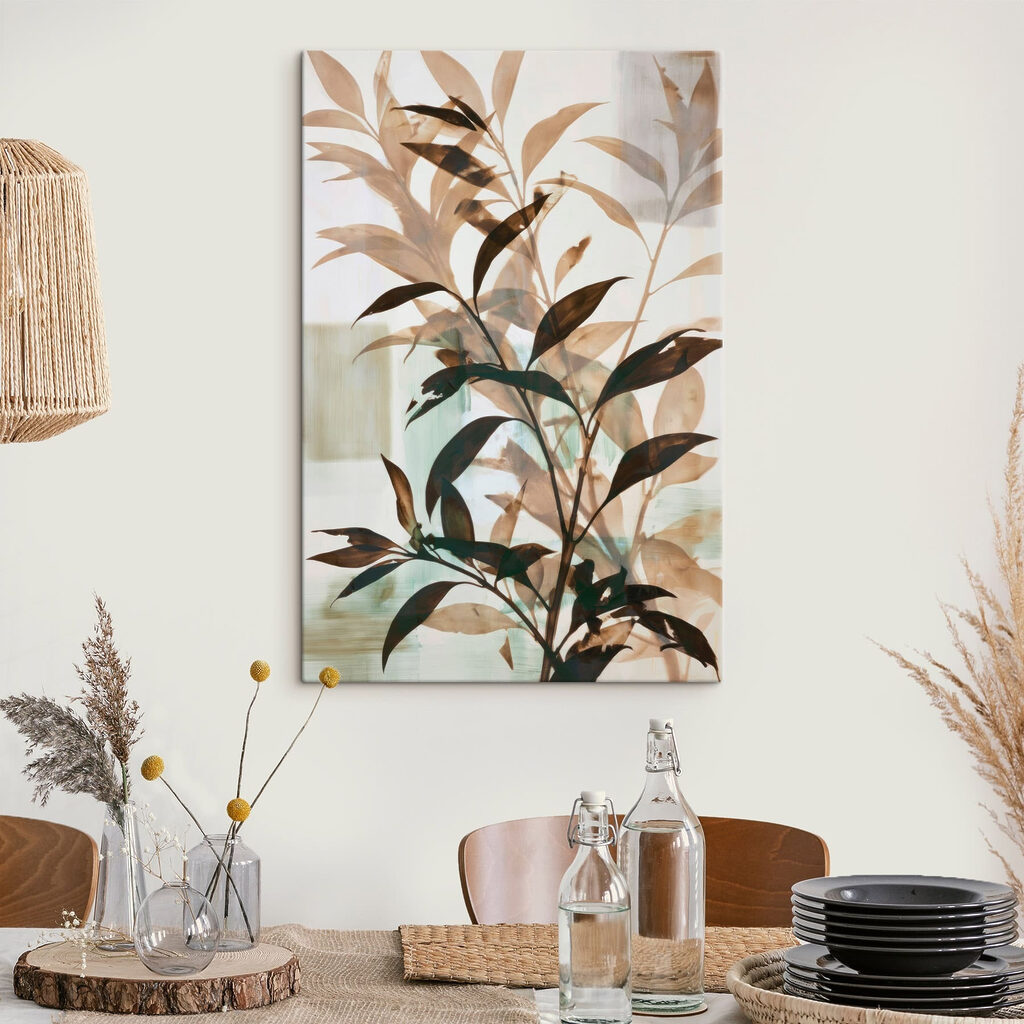 Natural elegance displayed in soft tones Natural elegance displayed in soft tones