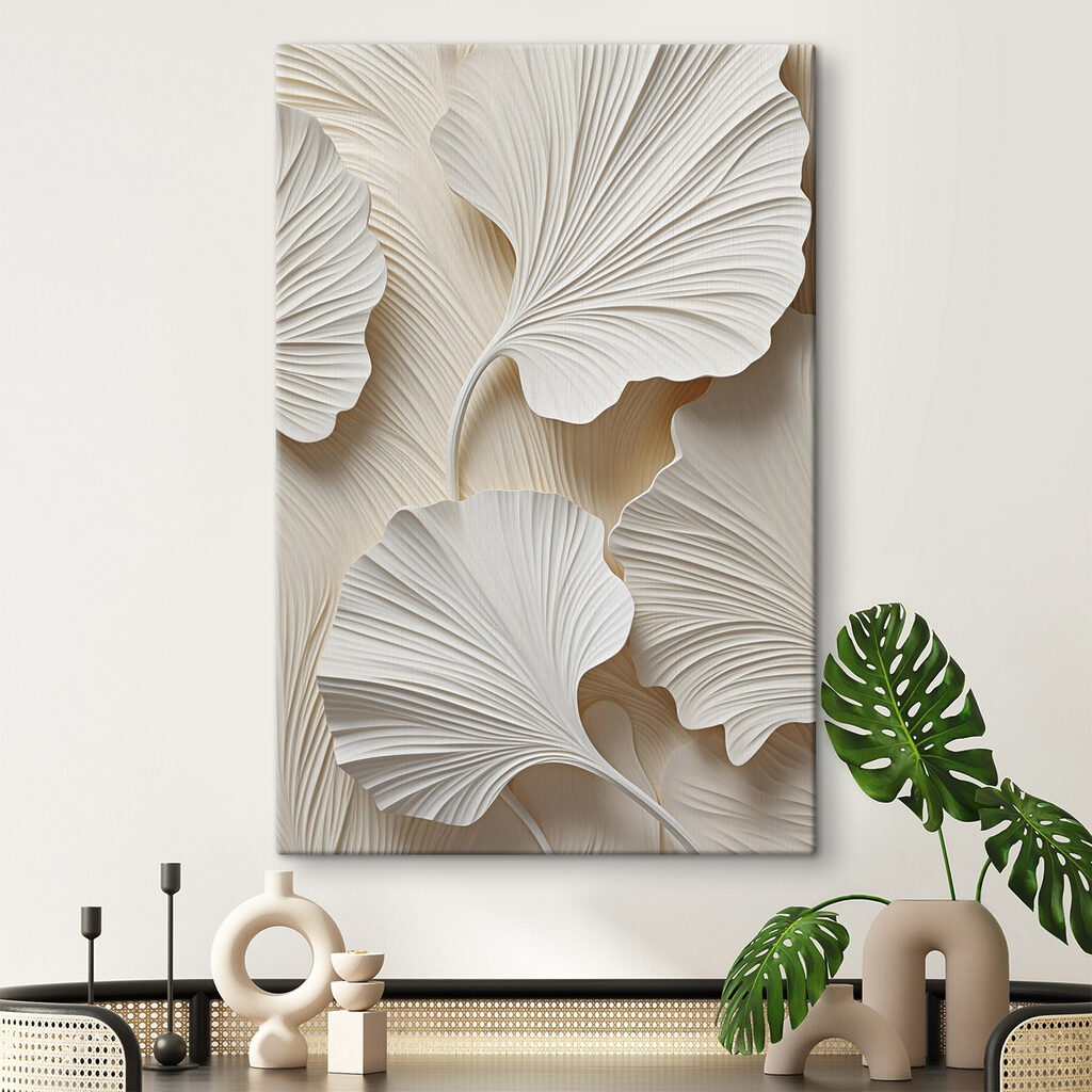 Nature-inspired textured leaf design Nature-inspired textured leaf design