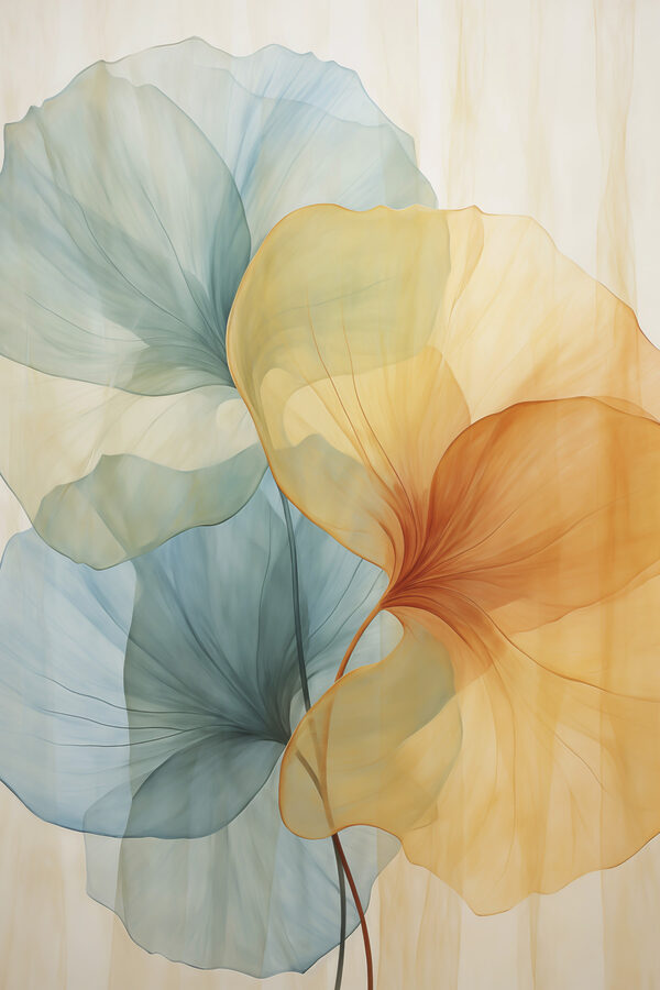 Soft hues of flowery elegance Soft hues of flowery elegance