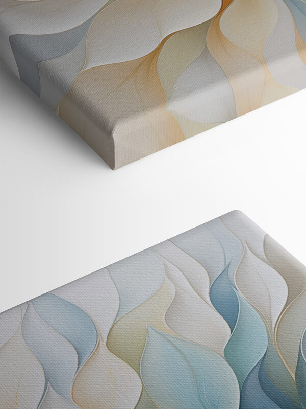 Flowing patterns in soft hues Flowing patterns in soft hues