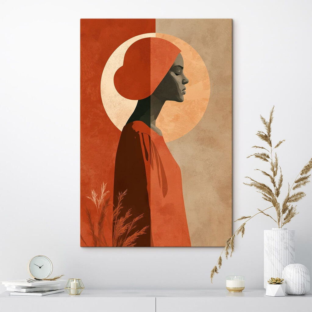 Woman in a hat
