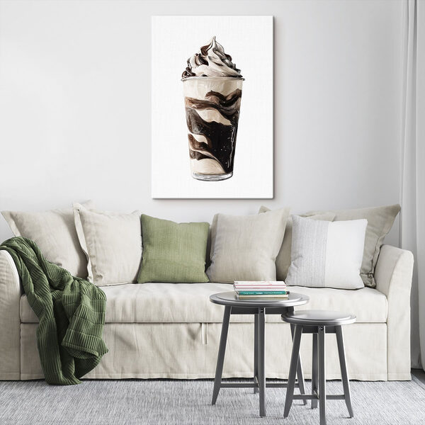 Obraz Lody czekoladowe i waniliowe w kubeczku (SKU: s49310) Obraz Obraz Lody czekoladowe i waniliowe w kubeczku (SKU: s49310)