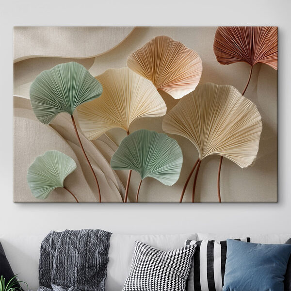 Group of colorful leaves Group of colorful leaves