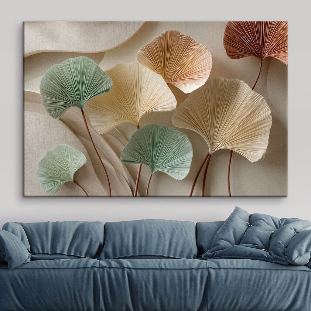 Group of colorful leaves Group of colorful leaves