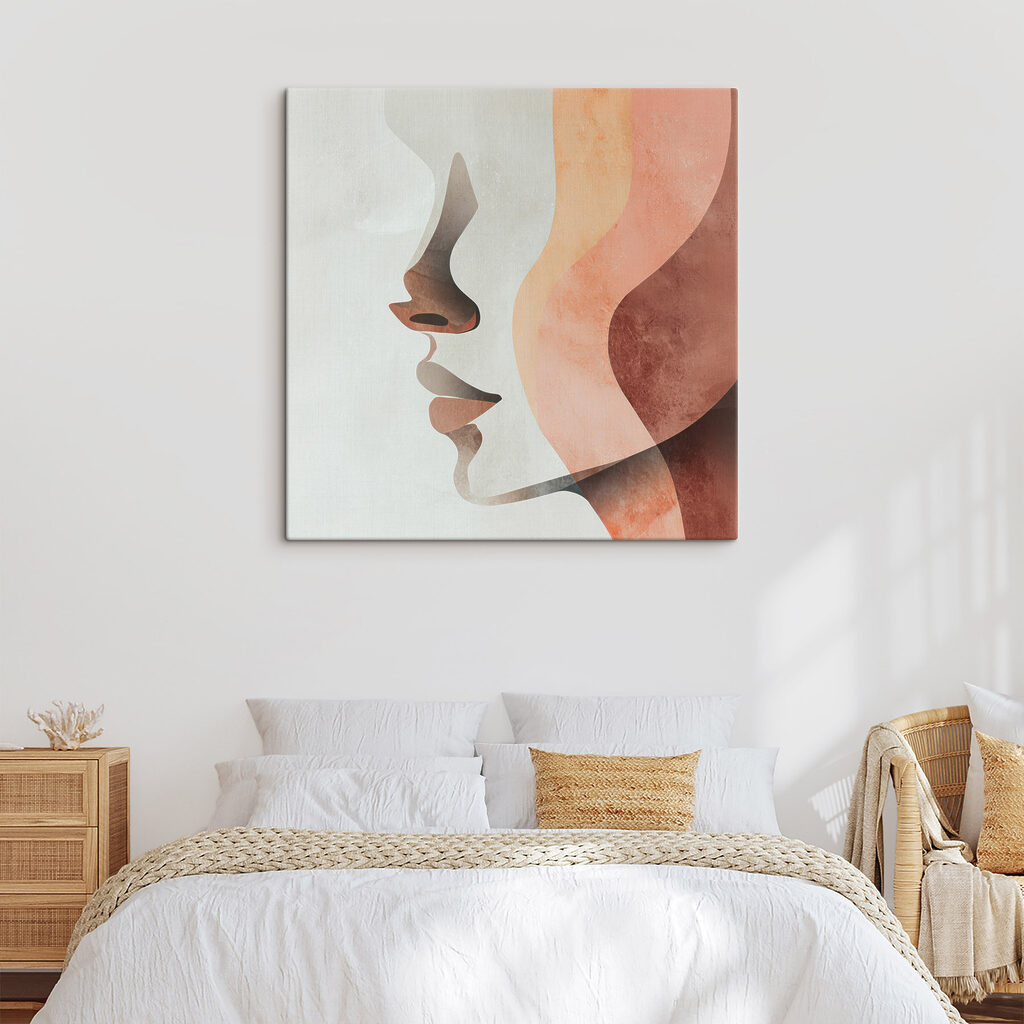 Profile of a woman