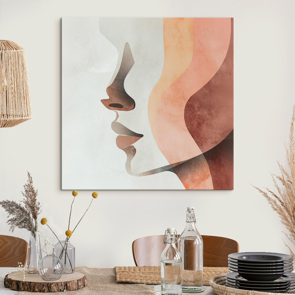 Profile of a woman