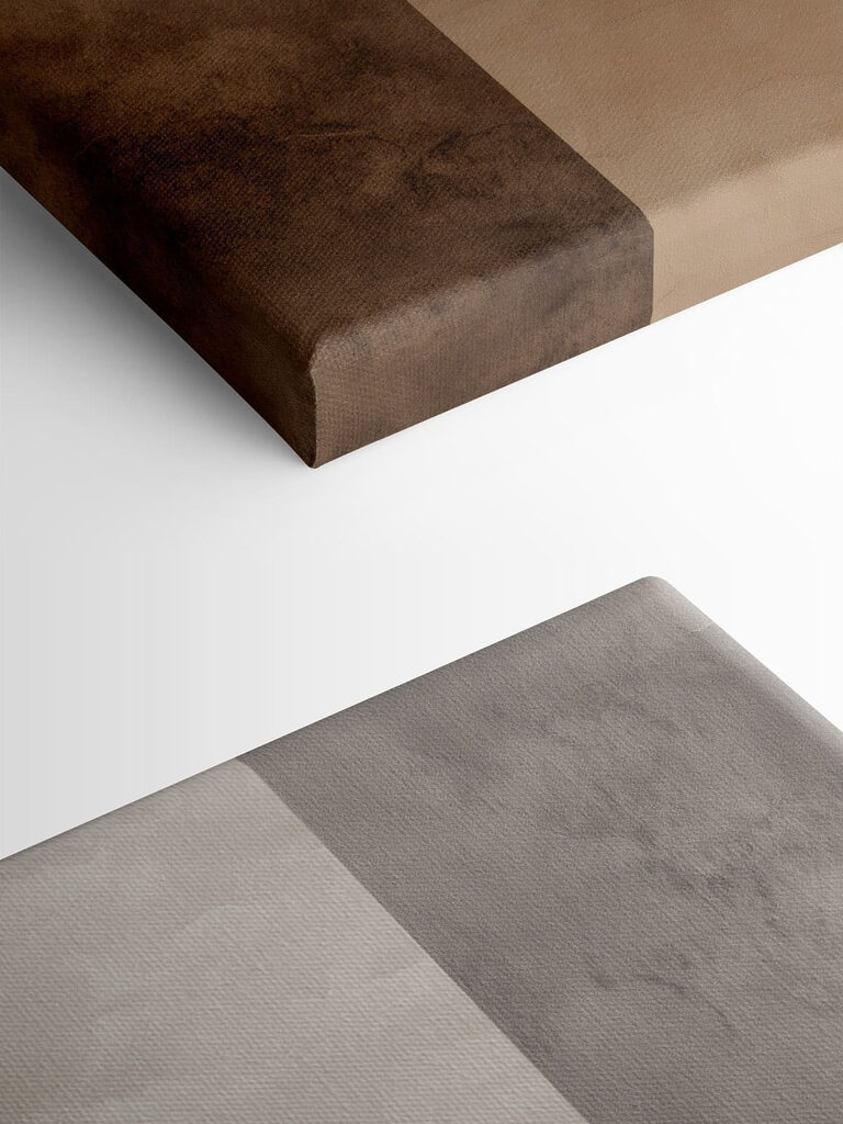 Brown and white striped background