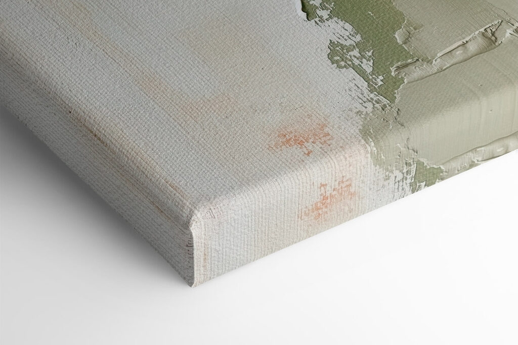 Abstract color blocks in soft tones