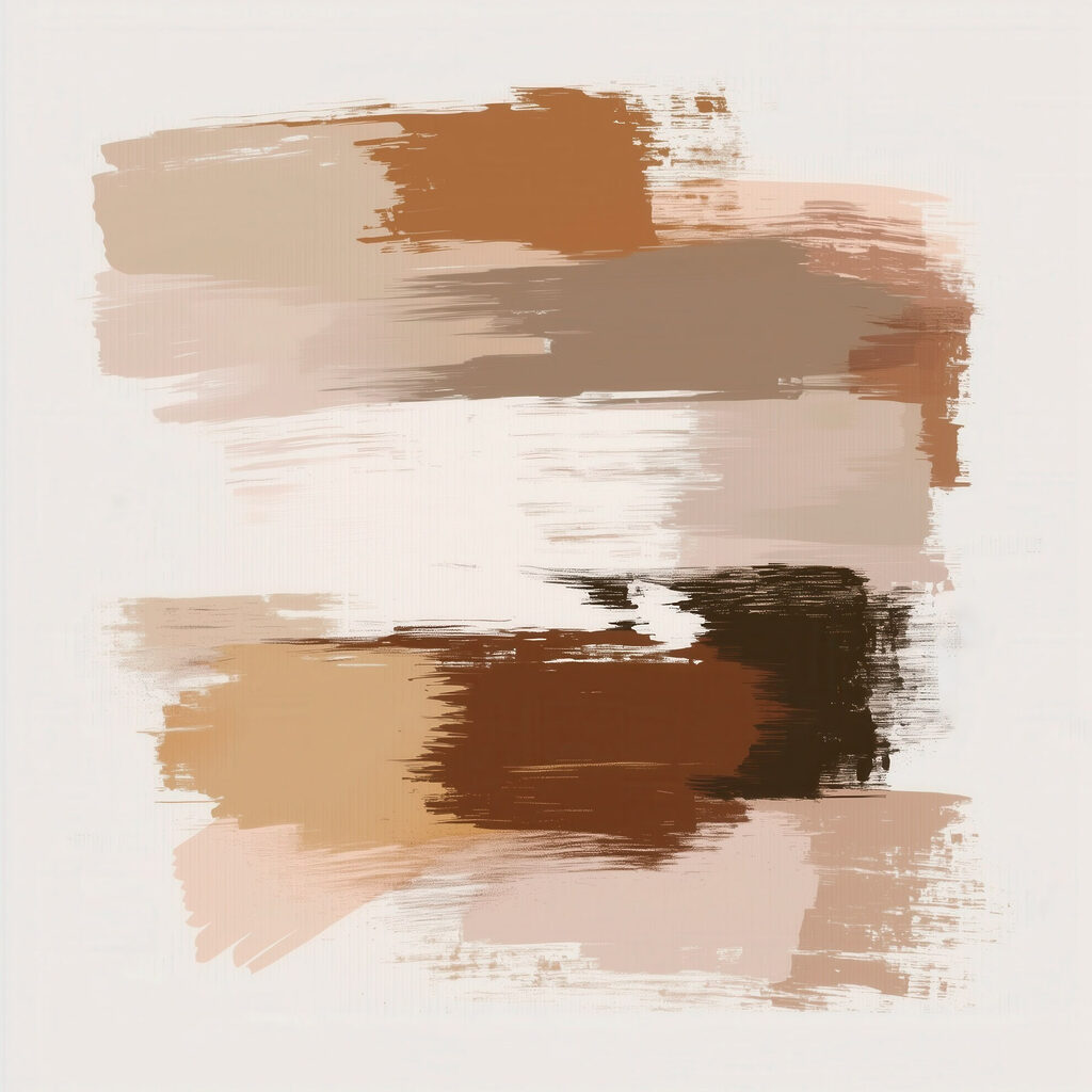 Abstract brush strokes in soft hues Abstract brush strokes in soft hues
