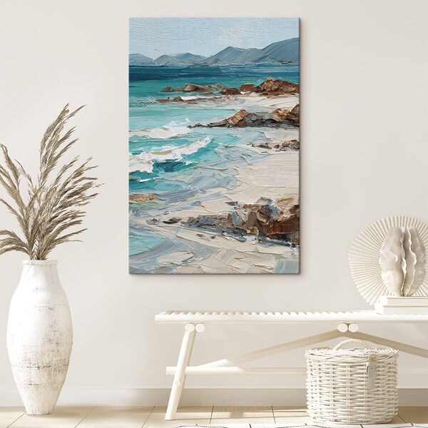 Obraz Obraz przedstawiający plażę (SKU: s48996) Obraz Obraz Obraz przedstawiający plażę (SKU: s48996)