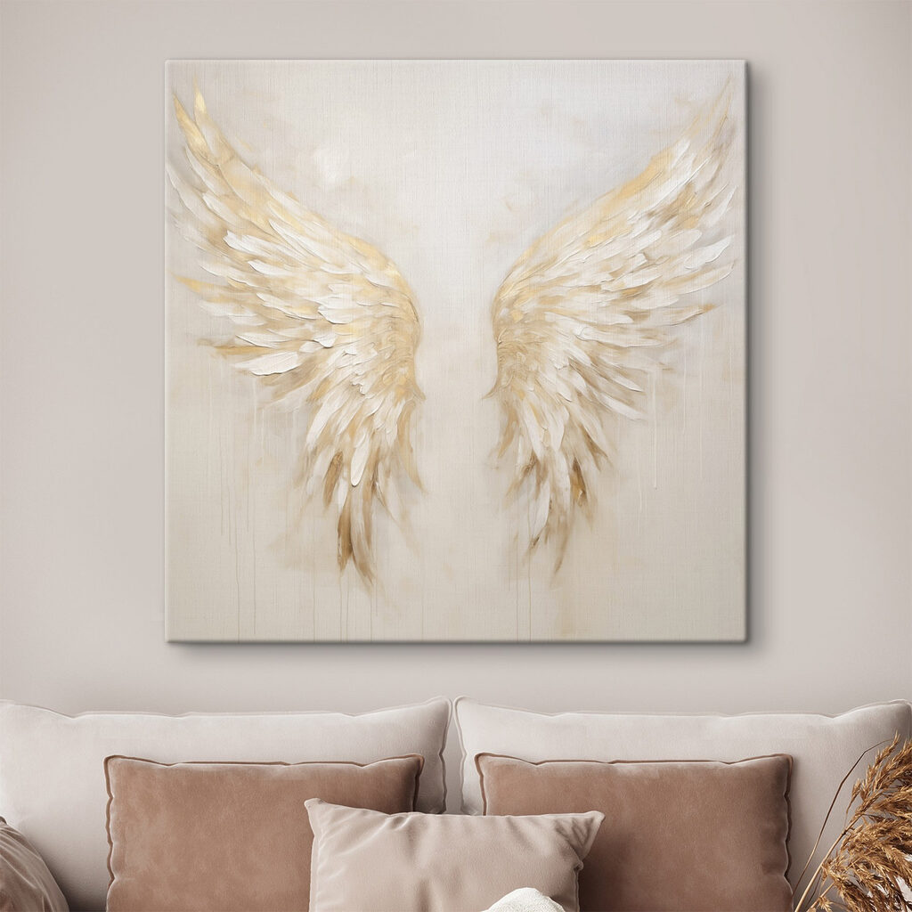 Ethereal wings in soft hues Ethereal wings in soft hues