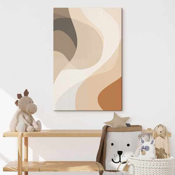 Obraz Delikatne krzywizny w neutralnych odcieniach (SKU: s48941) Obraz Obraz Delikatne krzywizny w neutralnych odcieniach (SKU: s48941)