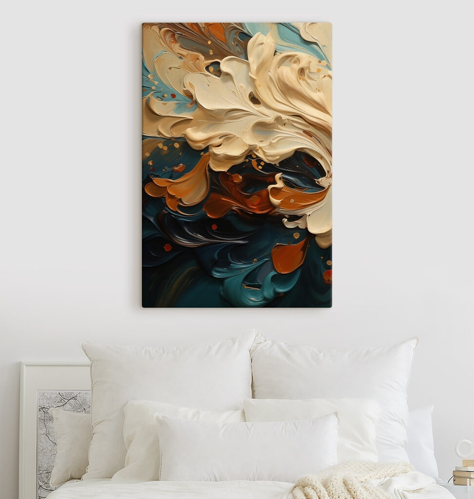- Flowing colors in dynamic harmony - Flowing colors in dynamic harmony