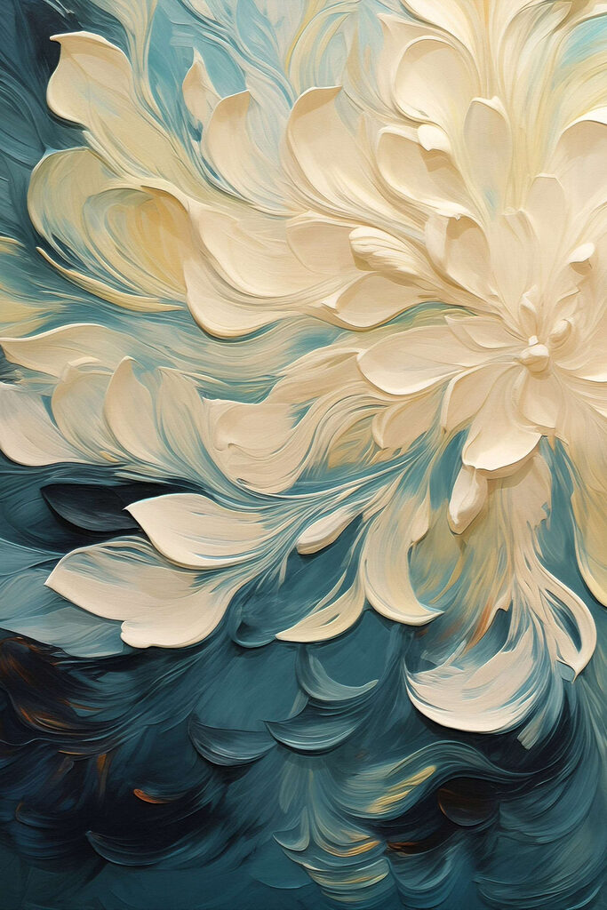 Delicate petals in soft colors Delicate petals in soft colors