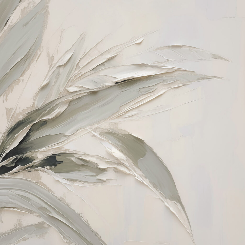 Elegant leaves in soft tones Elegant leaves in soft tones