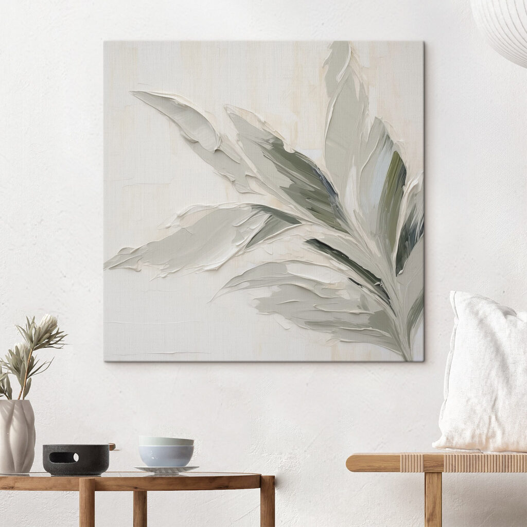 Painting of a leaf Painting of a leaf