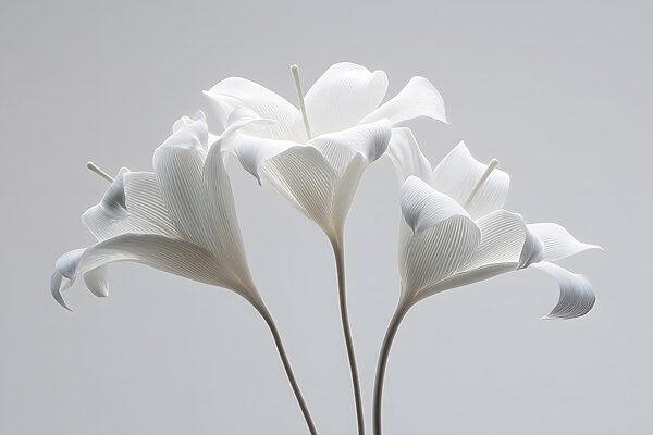 Group of white flowers