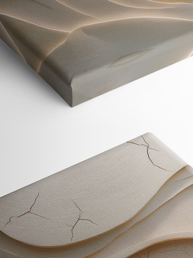 Waves of texture and subtle color