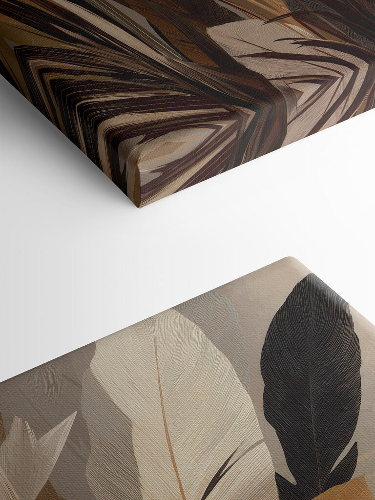 Vibrant array of natural hues