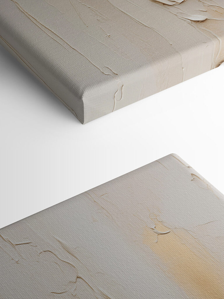 White wall with white paint