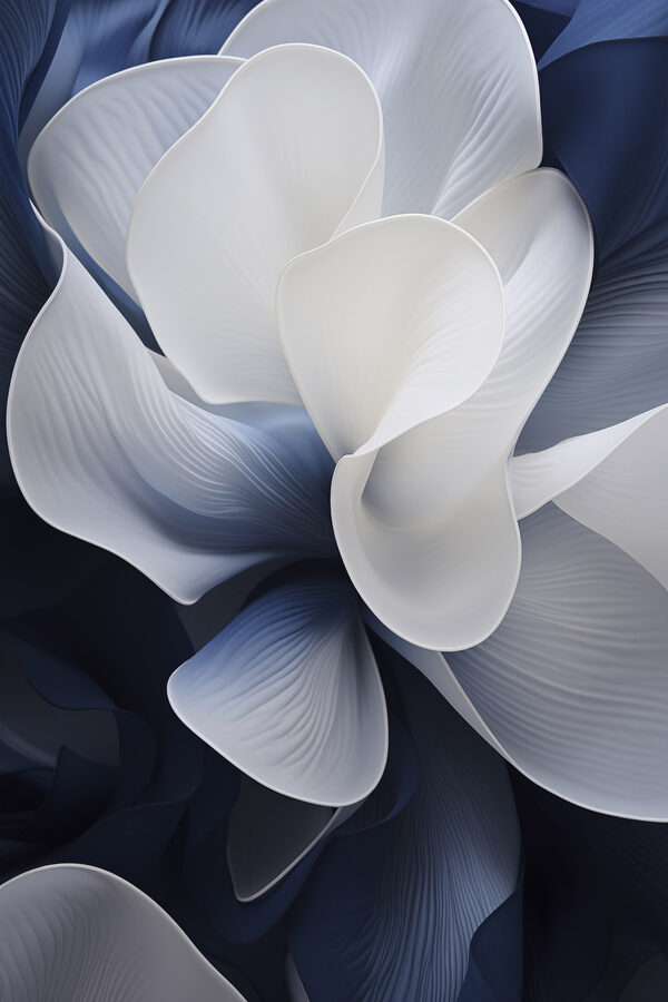 Delicate petals in soothing colors
