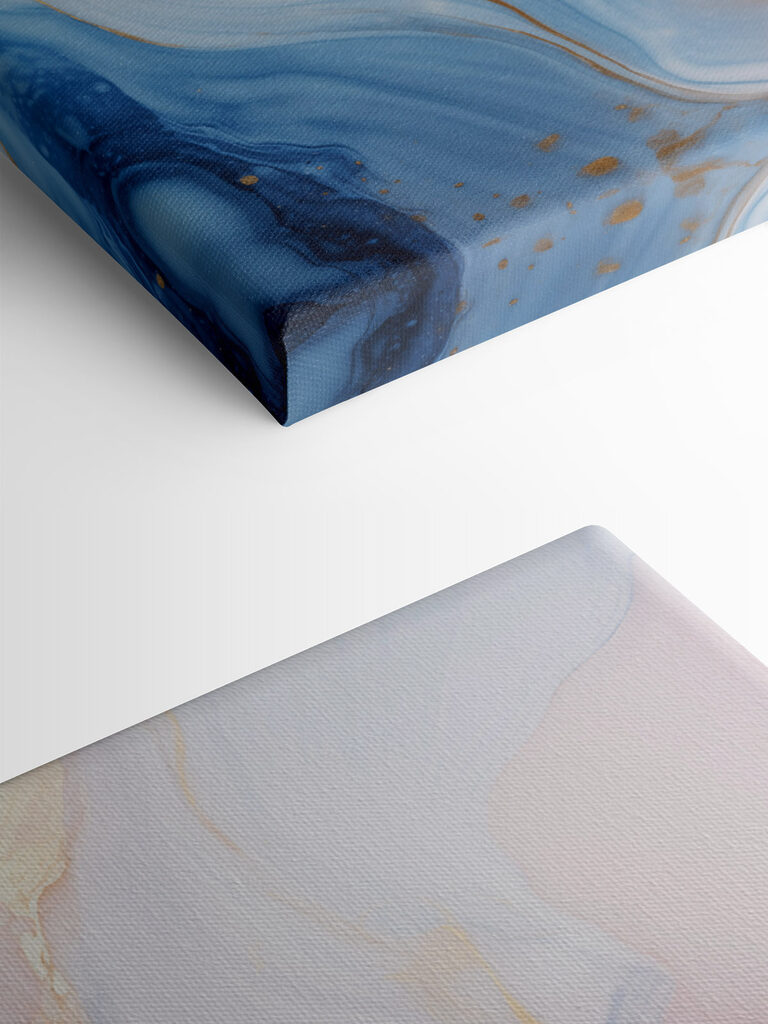Flowing hues of soft pastels