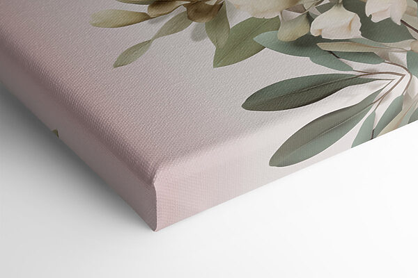 Delicate blooms in soft pastel hues