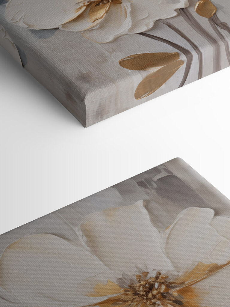 Delicate blooms in calming hues