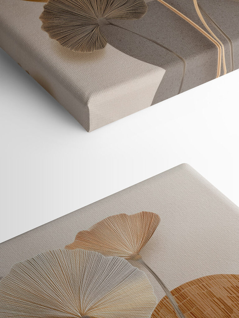Gentle floral composition in soft tones